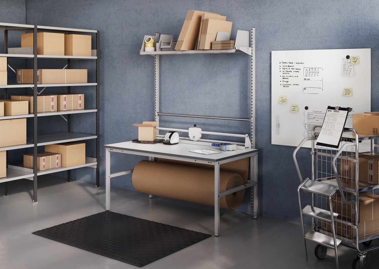 Find stort udvalg af pakkeborde og gør pakkeprocessen lettere